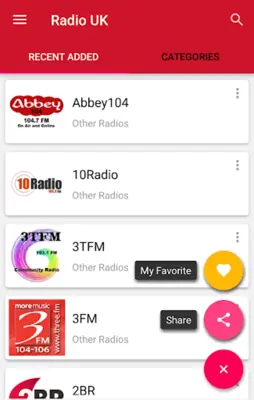 UK Radios android App screenshot 2